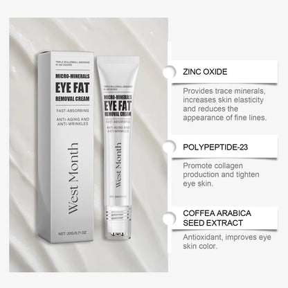 Firming Eye Cream Reduce Dark Circles Eye Bags Removal Lighten Fine Lines Improve Eye Puffiness Deeply Nourishing Lift Eye Cream